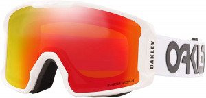 Маска горнолыжная Oakley Line Miner XM Factory Pilot White/Prizm Torch Iridium (2021) 