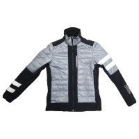 Куртка-виндстоппер One More 401 Man Eco-Padded Softshell Jacket grey/black/white 0U401Z0-9ABA