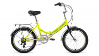 Велосипед Forward Arsenal 20 2.0 Ярко-зеленый/Серый (2021)