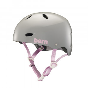 Шлем для водных видов спорта Bern женский Brighton H2O Satin Grey (2018) 