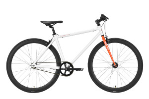 Велосипед Stark Terros 700 S 28&quot; белый/оранжевый рама: 16&quot; (2022) 
