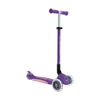 Самокат Globber Primo Foldable Plus Lights V2 фиолетовый