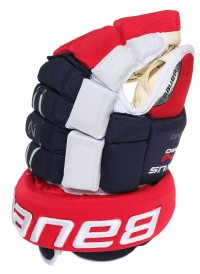 Перчатки Bauer Nexus 2N PRO EURO S18 SR red/navy/white (1053084)