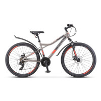 Велосипед Stels Navigator 610 MD 26 V050 черный/красный рама: 16" (2024)