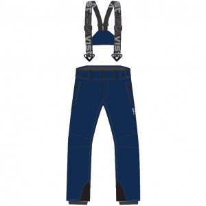 Брюки Vist Eol Insulated Half Zip Pants Man navy-navy-black BKBK99 (2027) 