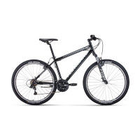 Велосипед Forward Sporting 27,5 1.2 S черный/серебристый (2021)