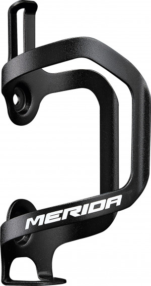 Флягодержатель Merida Alloy sideload 33гр. Black/ White Shiny (2124003483) 