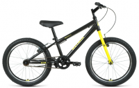 Велосипед Altair MTB HT 20 1.0 темно-серый/желтый (2021)