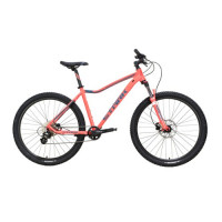 Велосипед Stark Viva 27.3 HD коралловый/серый рама: 14.5" (2024)