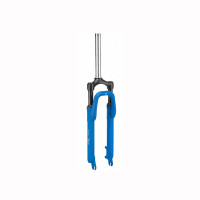 Вилка 26" 1-1"/8" ZOOM CH-386A-D60-Disc аморт. безрезьб. диск.торм., сталь мат. синяя, шток 214мм