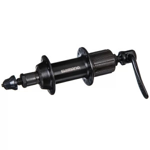 Втулка задняя Shimano FH-TY500-7-QR, 7-SPEED 32H OLD:135MM QR:170MM(BLACK), BLACK 