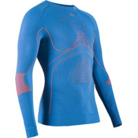Термофутболка X-Bionic Energy Accumulator 4.0 Shirt LG SL Men galactic blue/vibrant orange A314