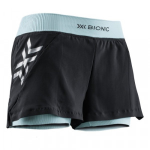 Шорты женские X-Bionic Twyce G2 Bike Zip Shirt SH SL WMN clearwater/black A061 