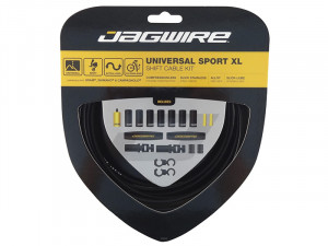 JAGWIRE Тросы с оболочками для переключателей длинные комплект Universal Sport Shift XL, чёрный 