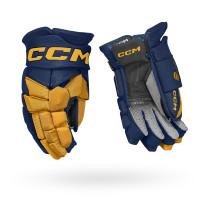 Перчатки CCM JetSpeed FT8 SR navy/sunflower
