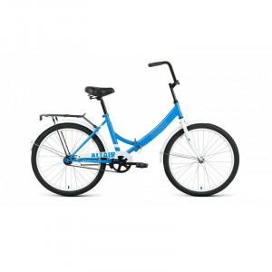 Велосипед Altair City 24&quot; FR, голубой/белый, рама 16&quot; (2023) 