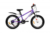Велосипед Forward Unit 20 2.0 фиолетовый/белый (2022)