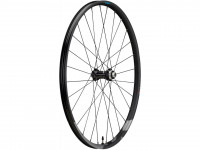 Колесо заднее Shimano, R501A, 28" 8/9/10 ск. клинчер, плоск. спиц, с об. лен, цв. черн.