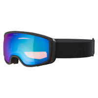 Маска Alpina Bivio Q-Lite black matt/mirror blue/black S2