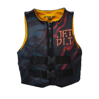 Спасжилет детский Jetpilot Cause Youth ISO 50N Neo black 8-10 years / 152 см (2302508)