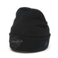 Шапка Atributika&Club NHL Minnesota Wild черная (55-58 см) 59313