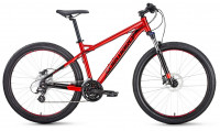 Велосипед Forward QUADRO 27.5 3.0 disc красный (2020)