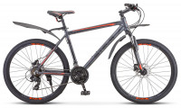 Велосипед Stels Navigator-620 D 26" V010 антрацитовый рама: 19" (Демо-товар, состояние идеальное)
