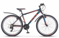 Велосипед Stels Navigator-620 V 26" V010 черный/красный/синий (2019)