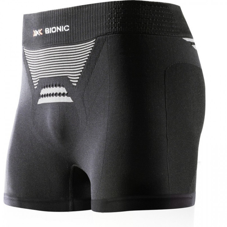 X Bionic Energizer Sport LT Boxer Shorts 4.0 Opal Black Arctic White Men HC5