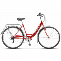 Велосипед Stels Legenda-390 V 28" Z010 (м) красный рама: 20" (2025)
