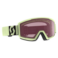 Маска Scott Factor Goggle acid yellow/enhancer