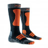 Носки X-Socks Ski JR 4.0 anthracite melange/x-orange G047 - Носки X-Socks Ski JR 4.0 anthracite melange/x-orange G047