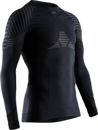 Термофутболка X-Bionic Invent 4.0 Shirt Round Neck LG SL Men black/charcoal B036