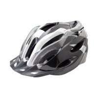 Шлем защитный Stels FSD-HL021 (out-mold) L (58-60 см) чёрно-белый