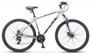 Велосипед Stels Navigator-900 MD 29&quot; F010 серебристый/синий (2019) 