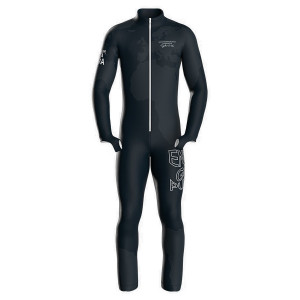 Спусковой комбинезон без защиты Energiapura Racing Suit Globe FIS Certificated SR black 