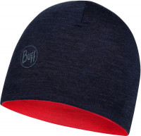 Шапка Buff LW Merino Wool Reversible Hat Denim - Fire