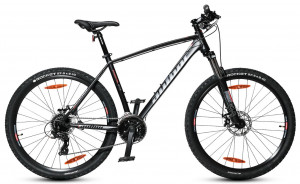 Велосипед Author Arsenal 27.5" черный/серый/красный рама: 19" (2025) 