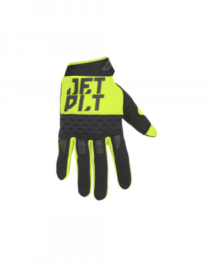 Перчатки Jetpilot Matrix Race Glove Full Finger Yellow/Black (2019) 