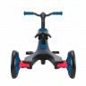Трехколесный велосипед-беговел Globber Explorer Trike 4 in 1 New синий - Трехколесный велосипед-беговел Globber Explorer Trike 4 in 1 New синий