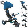 Трехколесный велосипед-беговел Globber Explorer Trike 4 in 1 New синий - Трехколесный велосипед-беговел Globber Explorer Trike 4 in 1 New синий