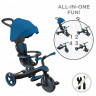 Трехколесный велосипед-беговел Globber Explorer Trike 4 in 1 New синий - Трехколесный велосипед-беговел Globber Explorer Trike 4 in 1 New синий