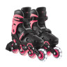 Коньки роликовые Globber Go Skates Lights розовый/черный - Коньки роликовые Globber Go Skates Lights розовый/черный