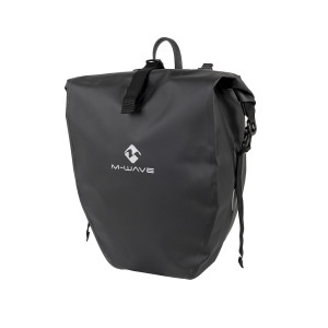 Сумка M-WAVE 5-122840 на багаж. боковая 22л.100% водонепрониц. 57х15х30см, сварные швы, трехточечное крепление под Ø10-16мм 