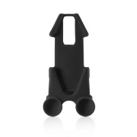 Держатель для смартфона Bone Bike Tie Speaker 07-173010 на руль универсальный 4.0'-6.3', с громкоговорителем, силикон, черный