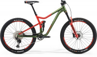 Велосипед Merida One-Forty 700 Green/Red 27.5" (2021)