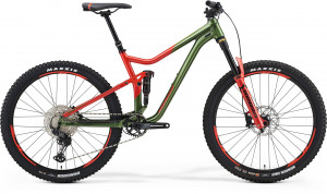 Велосипед Merida One-Forty 700 Green/Red 27.5&quot; (2021) 