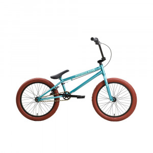 Велосипед Stark Madness BMX 5 бирюзовый/зеленый/коричневый рама: 9&quot; (2025) 