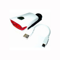 Фара задняя Jokie, 2 светодиода (USB-кабель для зарядки)