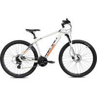 Велосипед Aspect Legend 27.5" белый/оранжевый рама: 18" (2023)